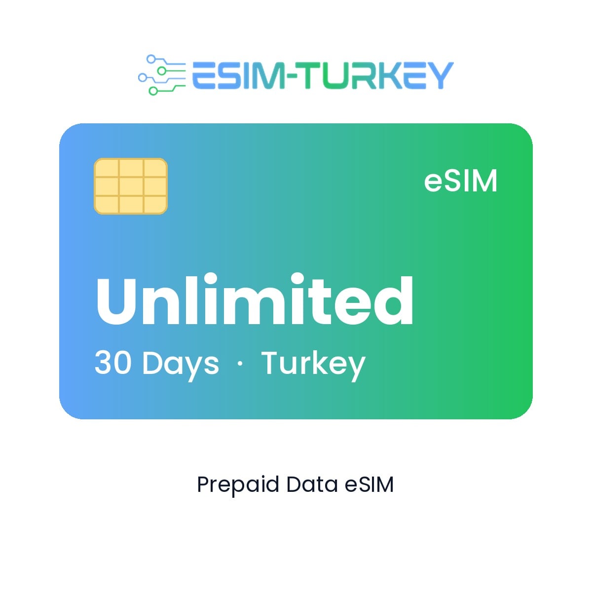 eSIM Turchia Unlimited Max - 30 giorni